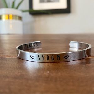 SSDGM cuff bracelet